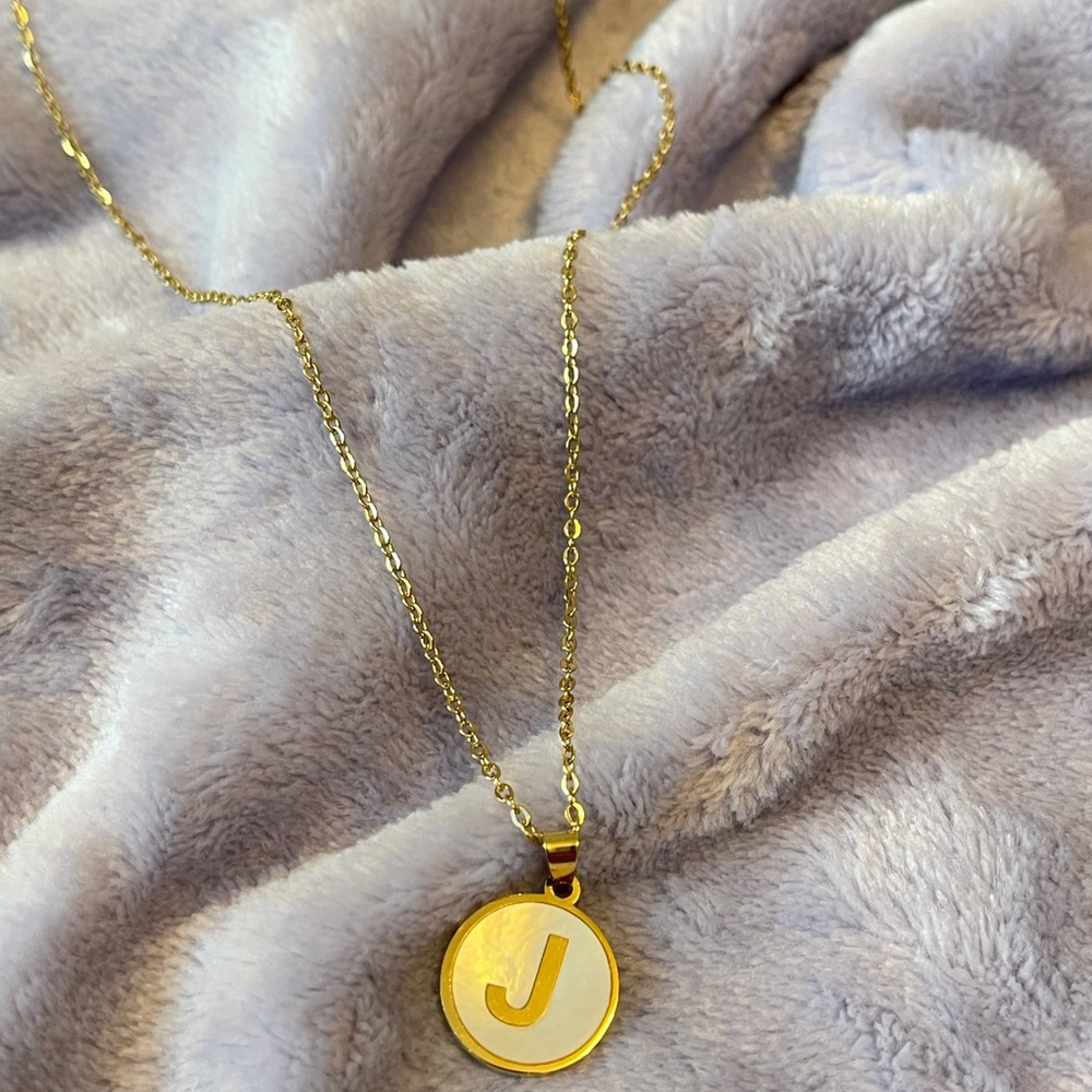Initial Pendant Necklace